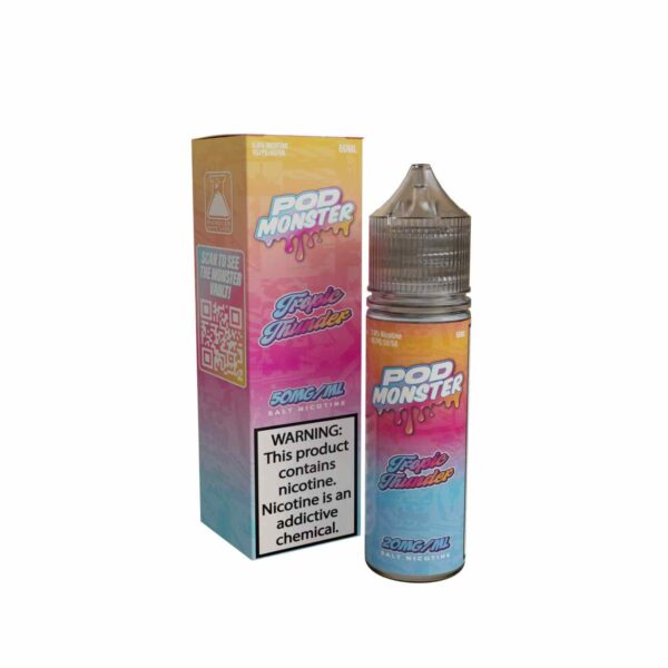 Pod Monster Tropic Thunder Salt 60ml E-Juice 50mg