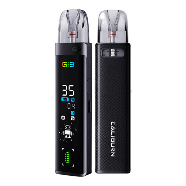 Uwell Caliburn G3 Pro Pod Kit Black Leather