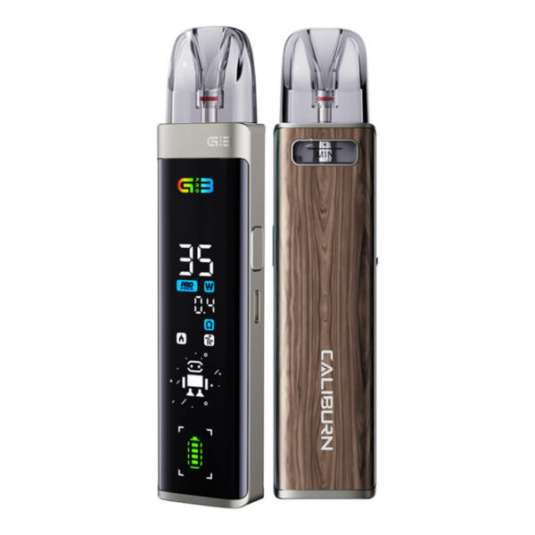 Uwell Caliburn G3 Pro Pod Kit Brown Wood