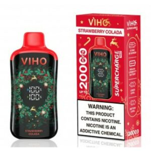 VIHO Super Charge Pro 20000 Puff Disposable Christmas Edition -Strawberry Colada