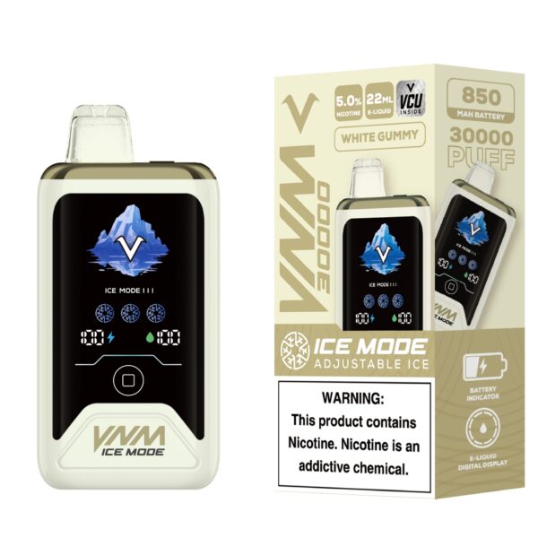 VNM Ice Mode 30000 Puff Disposable White Gummy