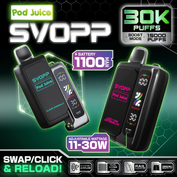 OXBAR x Pod Juice Svopp 30000 Puffs Disposable Kit