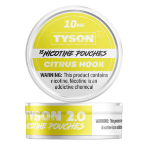 Tyson Nicotine Pouches - 5PK Citrus Hook - 10MG