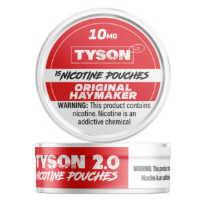 Tyson Nicotine Pouches - 5PK Original Haymaker - 10MG