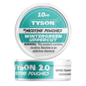 Tyson Nicotine Pouches - 5PK `Wintergreen Uppercut - 10MGTyson Nicotine Pouches - 5PK `Wintergreen Uppercut - 10MG