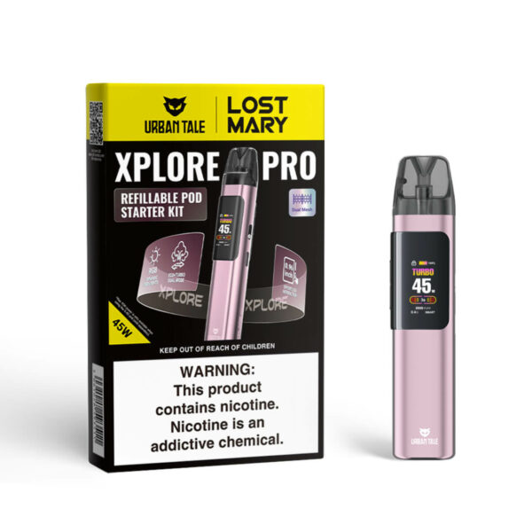 Urban Tale x Lost Mary Xplore Pro Pod Kit Pink