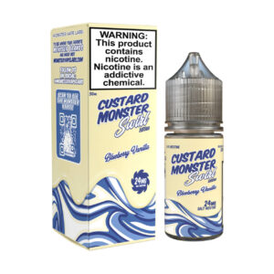 Custard Monster Swirl Edition Blueberry Vanilla Salt 30ml E-Juice 24mg