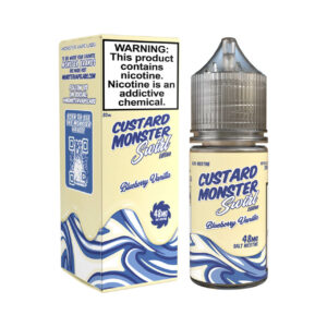 Custard Monster Swirl Edition Blueberry Vanilla Salt 30ml E-Juice 48mg