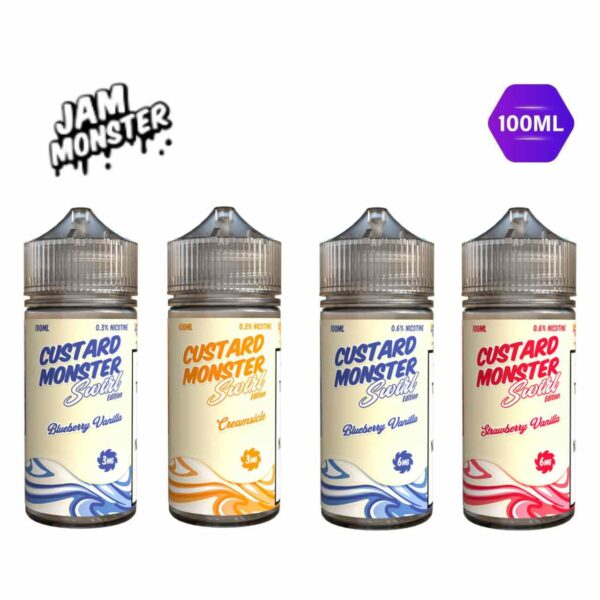 Custard Monster Swirl Edition E-Juice Collection (100ml)