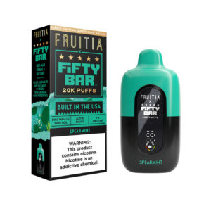 Fruitia x Fifty Bar 20000 Puff Disposable Spearmint