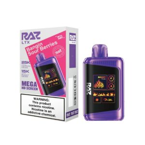 Geek Vape Raz LTX 25K Puff Disposable Bangin Sour Berries