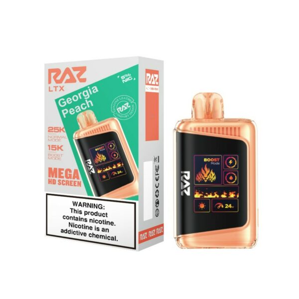 Geek Vape Raz LTX 25K Puff Disposable Georgia Peach