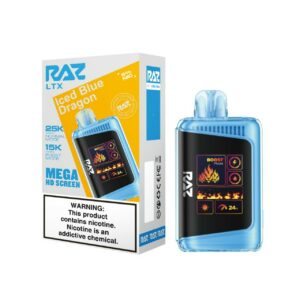 Geek Vape Raz LTX 25K Puff Disposable Iced Blue Dragon