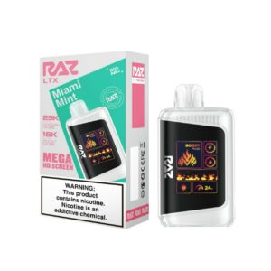 Geek Vape Raz LTX 25K Puff Disposable Miami Mint