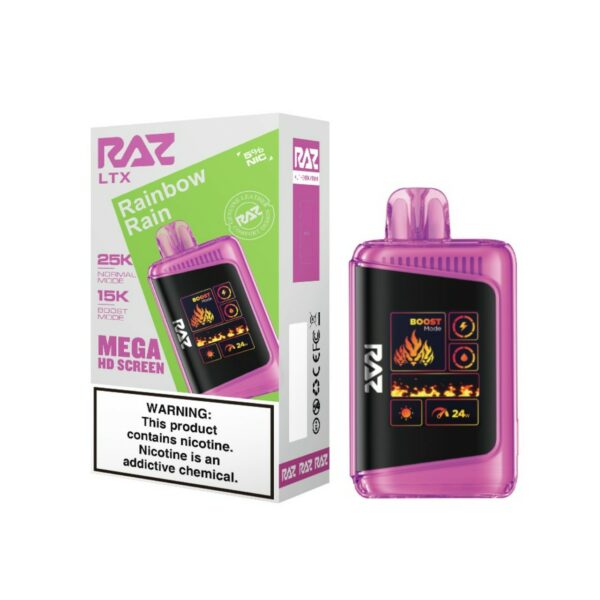 Geek Vape Raz LTX 25K Puff Disposable Rainbow Rain