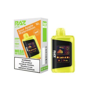 Geek Vape Raz LTX 25K Puff Disposable Sour Apple Watermelon