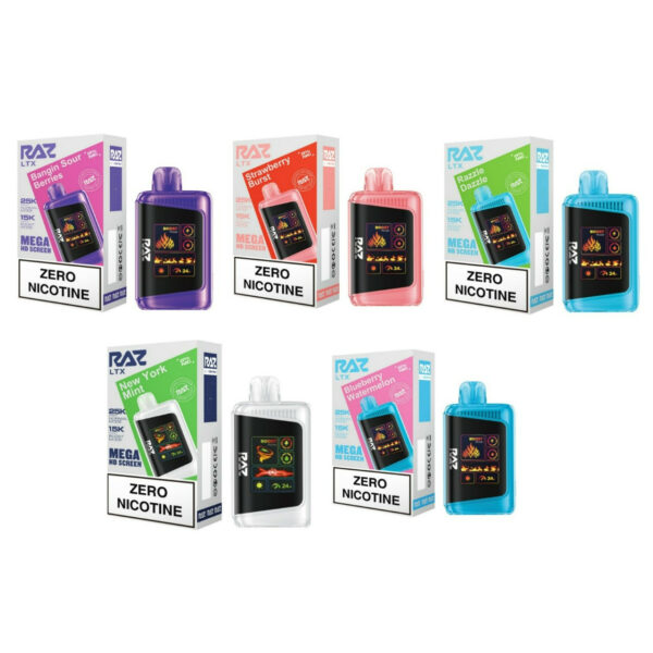 Geek Vape Raz LTX 25K Puff Zero Nicotine Disposable