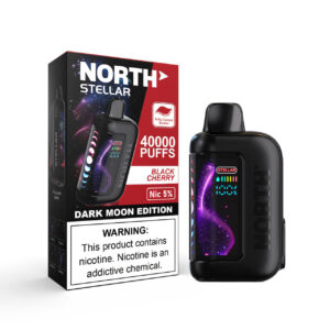 North Stellar Dark Moon Edition 40K Disposable Black Cherry