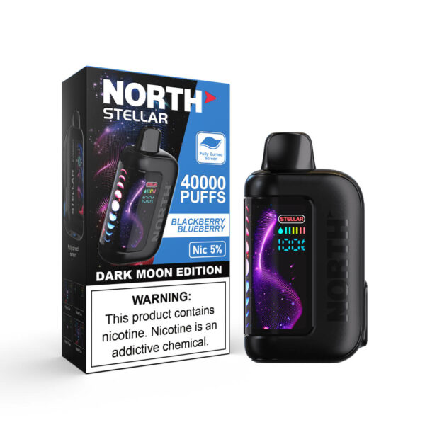 North Stellar Dark Moon Edition 40K Disposable Blackberry Blueberry