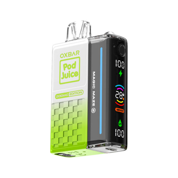 OXBAR Magic Maze 2.0 30000 Puff Zero Nicotine Disposable Sour Apple Skitz