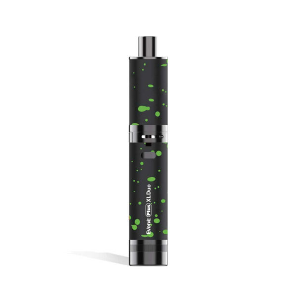 Wulf Mods Evolve Plus Duo Concentrate Dry Herb Vaporizer Black Green Spatter