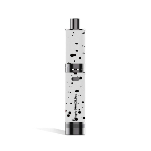 Wulf Mods Evolve Plus Duo Concentrate Dry Herb Vaporizer White Black Spatter