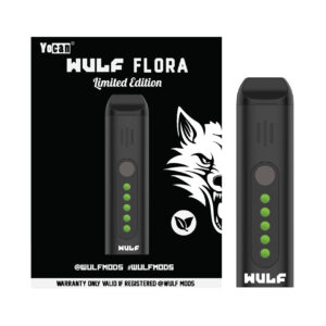 Wulf Mods FLORA Portable Dry Herb Vaporizer Black