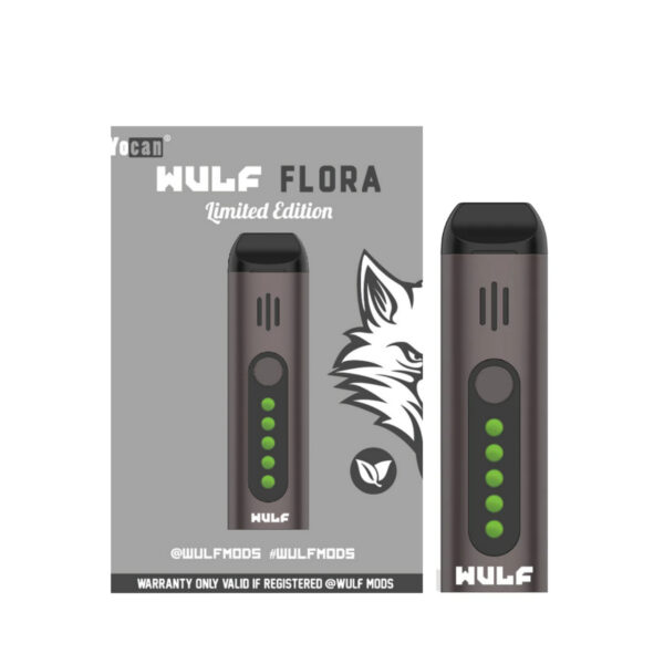 Wulf Mods FLORA Portable Dry Herb Vaporizer gunmetal