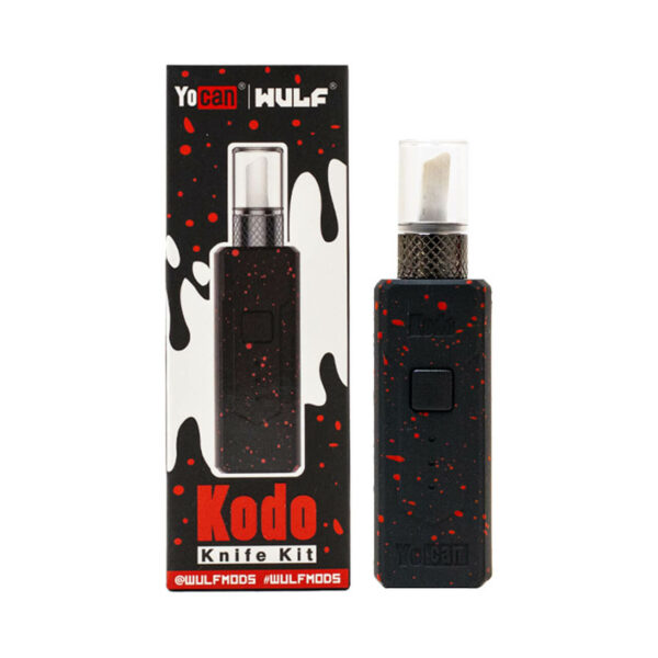 Wulf Mods Kodo Knife Kit Assorted Colors - 9PK black red spatter