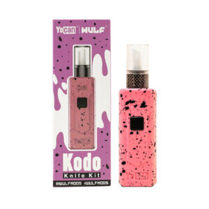 Wulf Mods Kodo Knife Kit Assorted Colors - 9PK pink black spatter