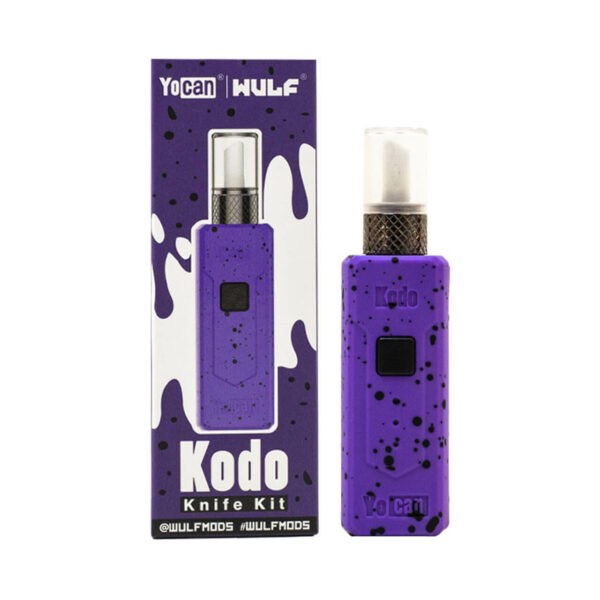 Wulf Mods Kodo Knife Kit Assorted Colors - 9PK purple black spatter