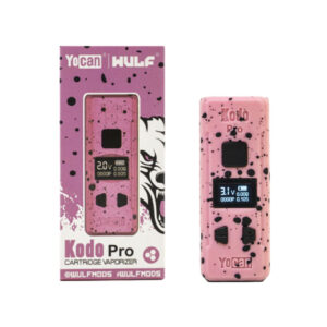 Wulf Mods Kodo Pro Battery Assorted Colors - 9PK pink black spatter