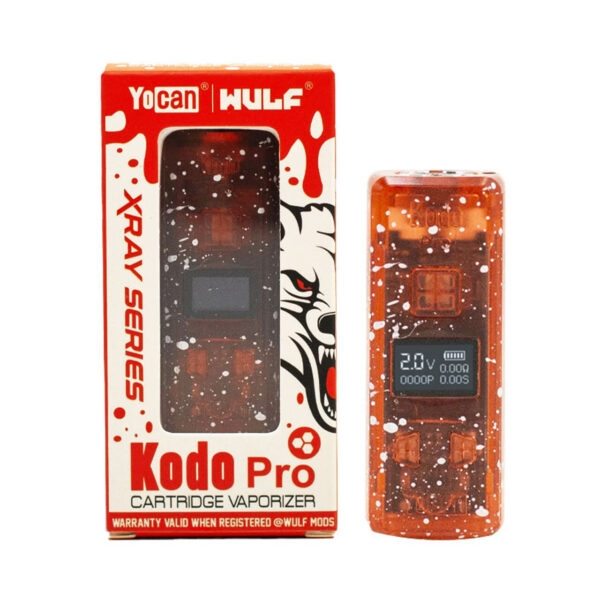 Wulf Mods Kodo Pro Battery X-Ray Series Assorted Colors - 15PK crimson