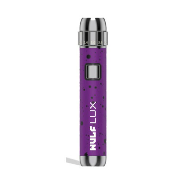 Wulf Mods Lux Battery Assorted Colors - 9PK purple black spatter