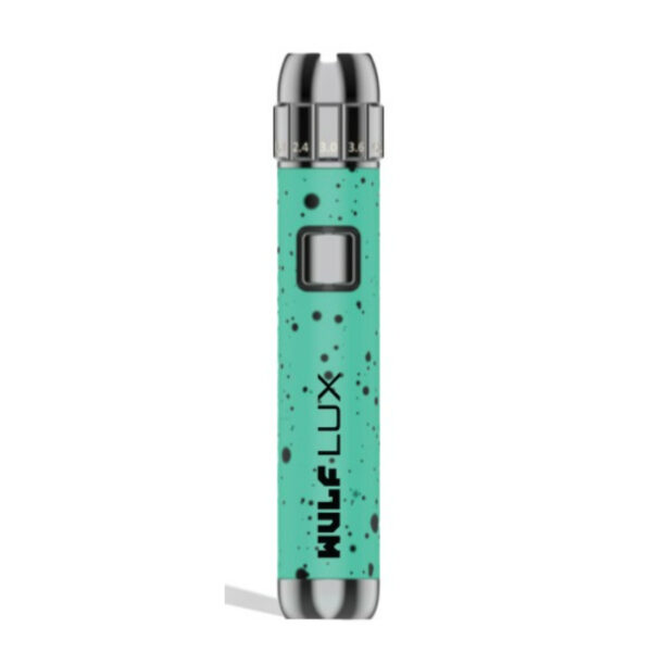 Wulf Mods Lux Battery Assorted Colors - 9PK teal black spatter