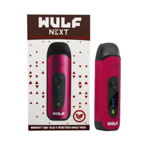 Wulf Mods NEXT Portable Dry Herb Vaporizer Red