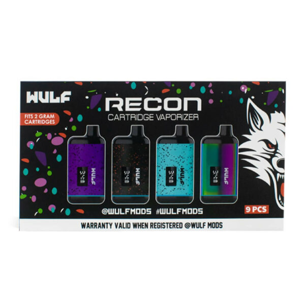 Wulf Mods Recon Battery Assorted Colors - 9PK front