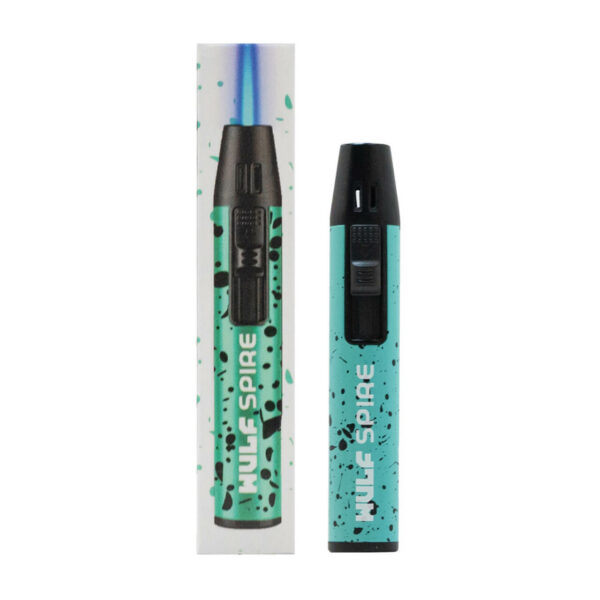 Wulf Mods Spire Pen Torch Assorted Colors - 18PK teal black spatter