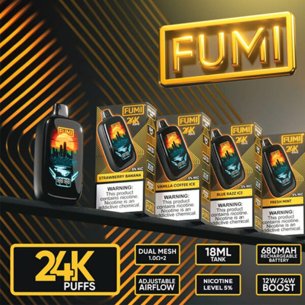 FUMI 24K Puff Disposable