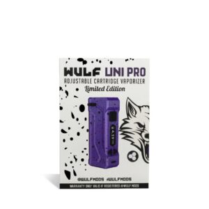 Wulf Mods Uni Pro Battery purple black spatter box